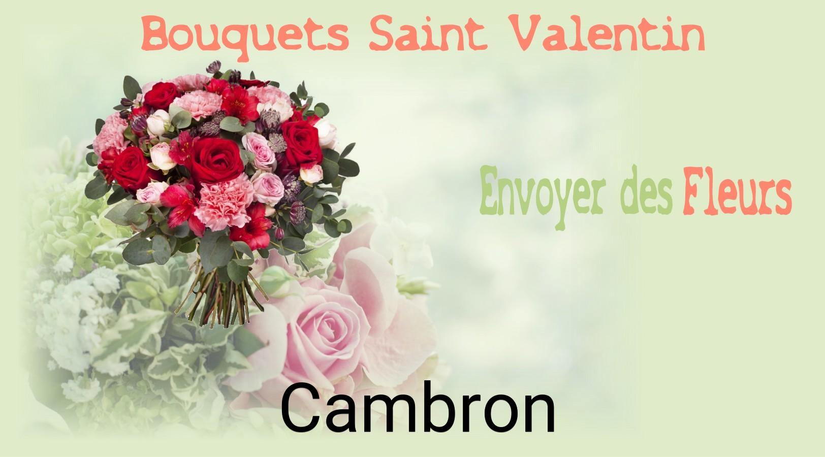 Roses de Saint-Valentin livrées à Cambron